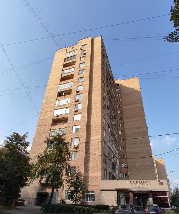 фасад дома, здание по адресу г Москва, 2-й Самотёчный пер, д 4 